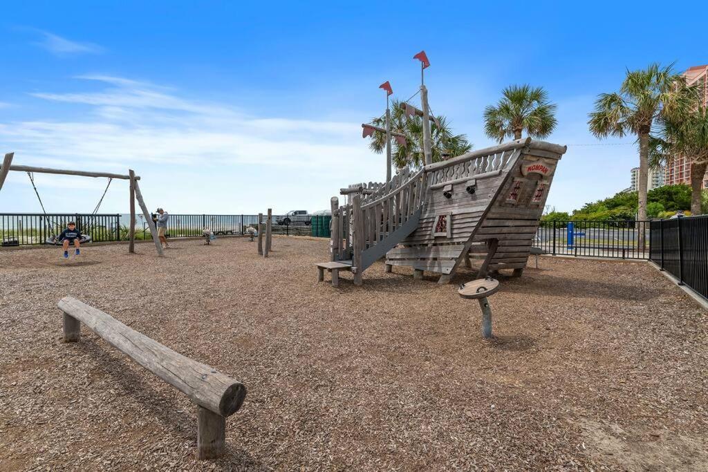 Cabana Palms - Oceanfront Renovated King Bed Sauna Myrtle Beach Exterior foto