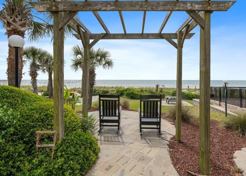 Cabana Palms - Oceanfront Renovated King Bed Sauna Myrtle Beach Exterior foto